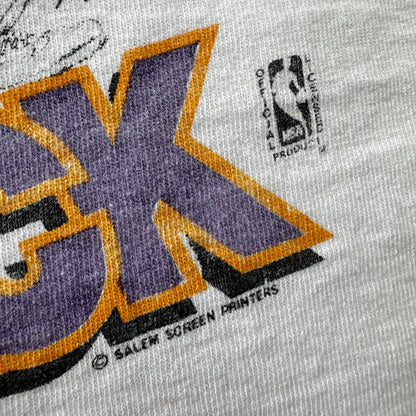 World Champs LA Lakers 80s FOTL Tank Vintage T Shirt 1988 1987 Kobe NBA Gym