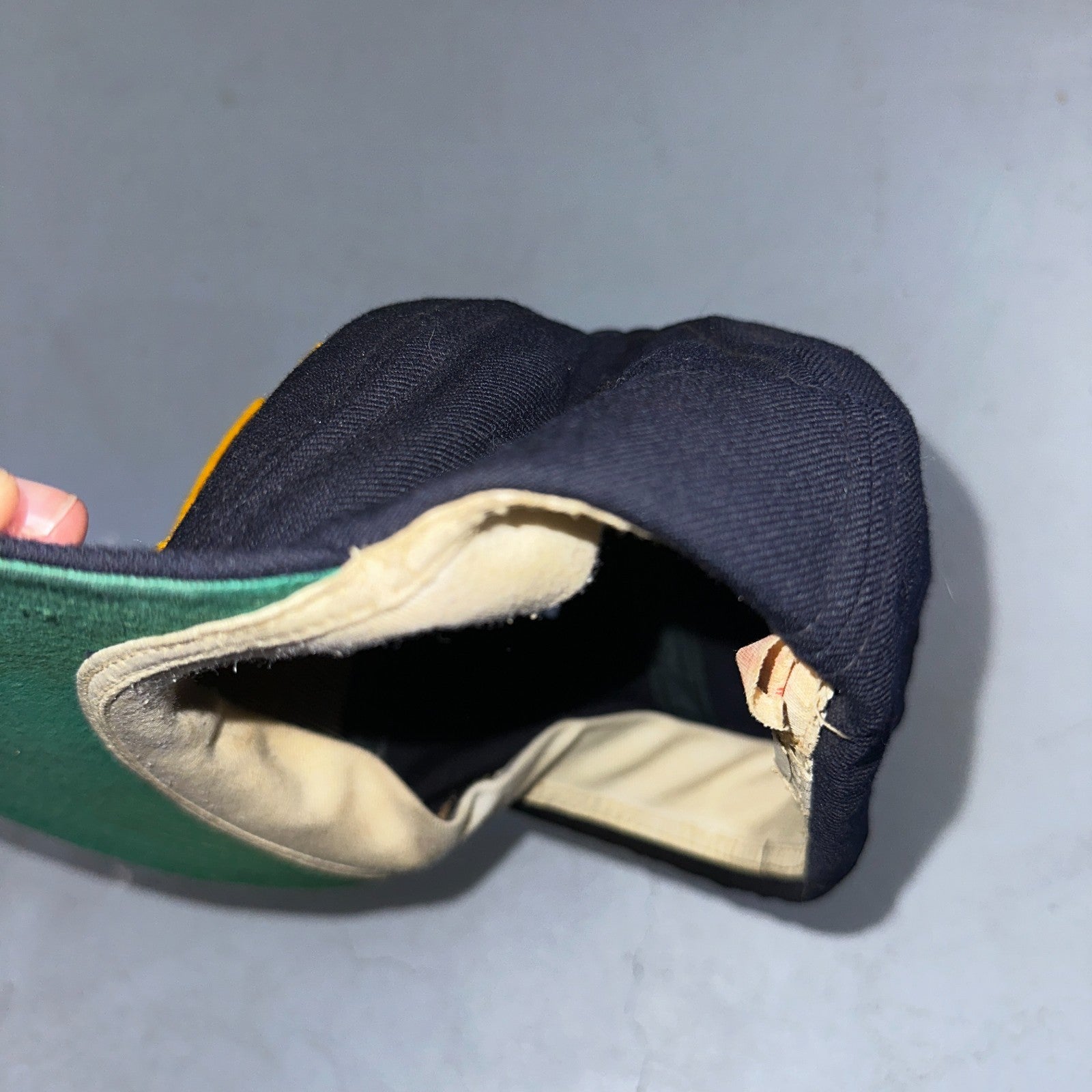 Vintage PMR Snapback Hat Wilson 60s Wool Felt Letters Rare Old School Baseball