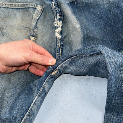 Levis 505 Big E Vintage 60s Redline Selvedge USA XX 1960s Jeans 501 Act 28x26