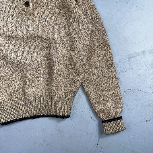 Vintage Woolrich Women's Sweater Size M 85% Wool Chunky Knit Crew Neck Long Slv