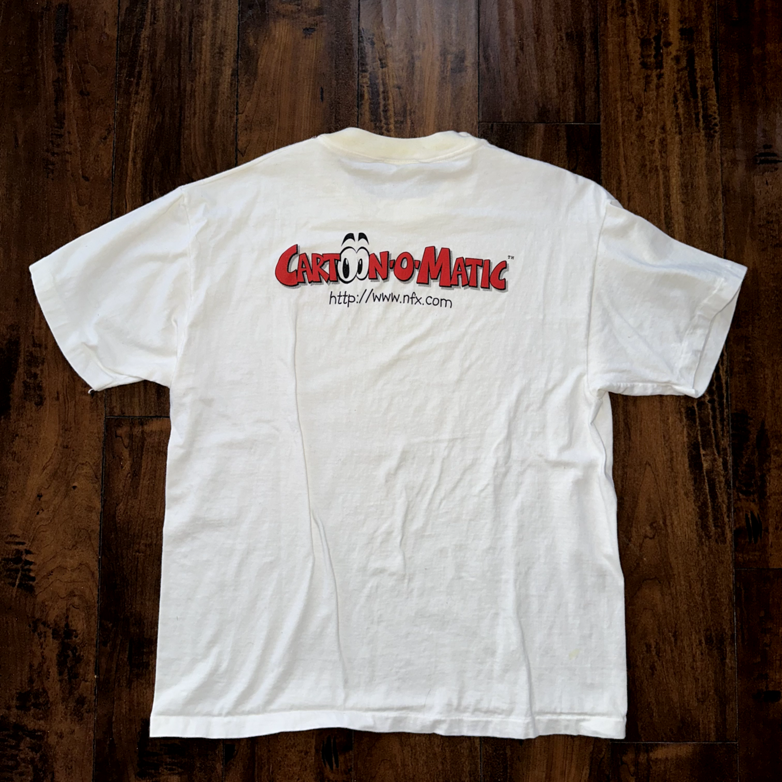 Cartoon-O-Matic Vintage T Shirt 90s nFX Cartoon Network Anime Rap TV Movie RARE