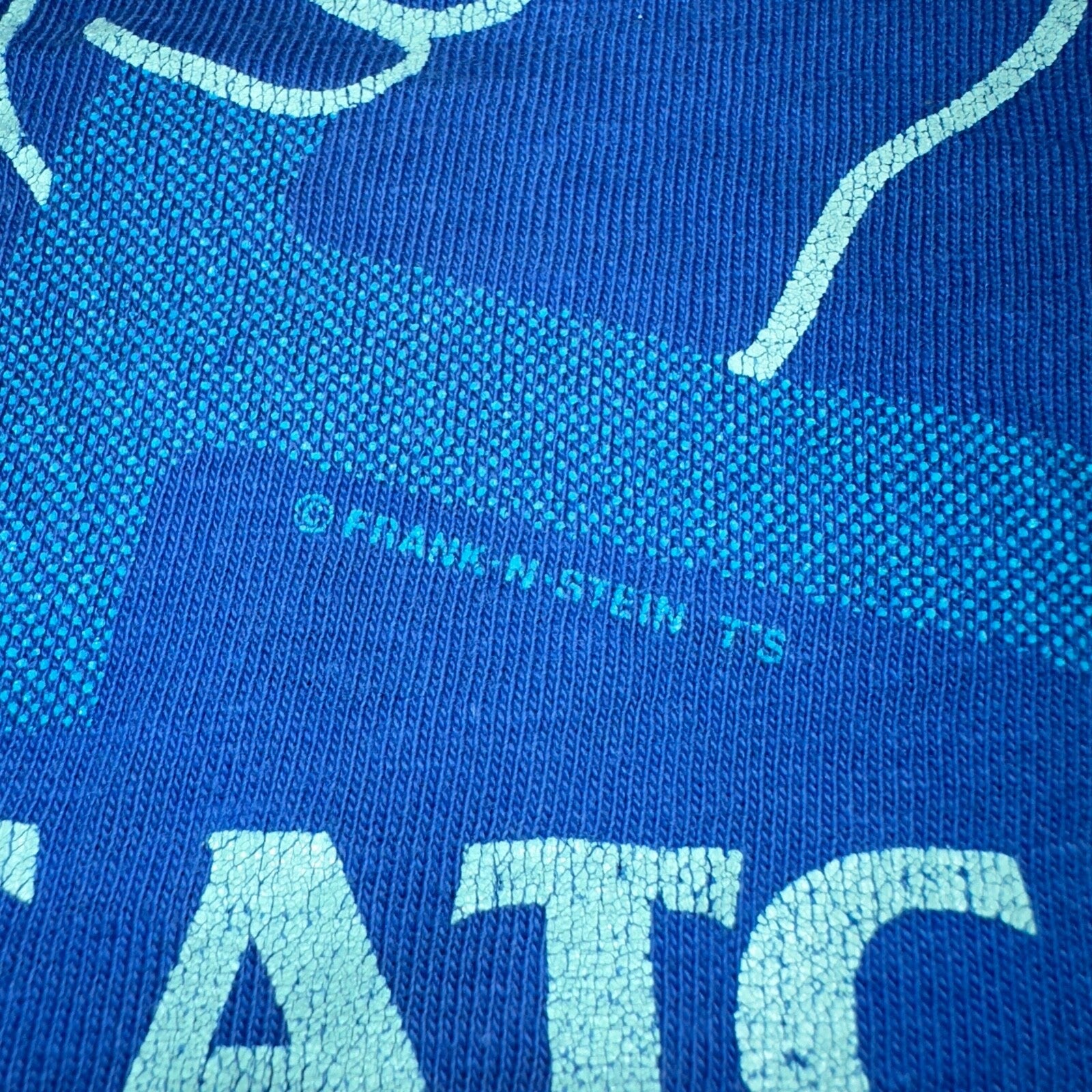 Lopez Island Washington Hanes Beefy XL VTG T Shirt Blue Catch The Wave Driving