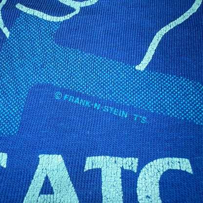 Lopez Island Washington Hanes Beefy XL VTG T Shirt Blue Catch The Wave Driving