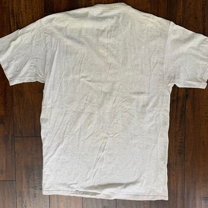 Hilton Head Island Vintage T Shirt Rap 90s Gray Travel Basic Used Sports Movie