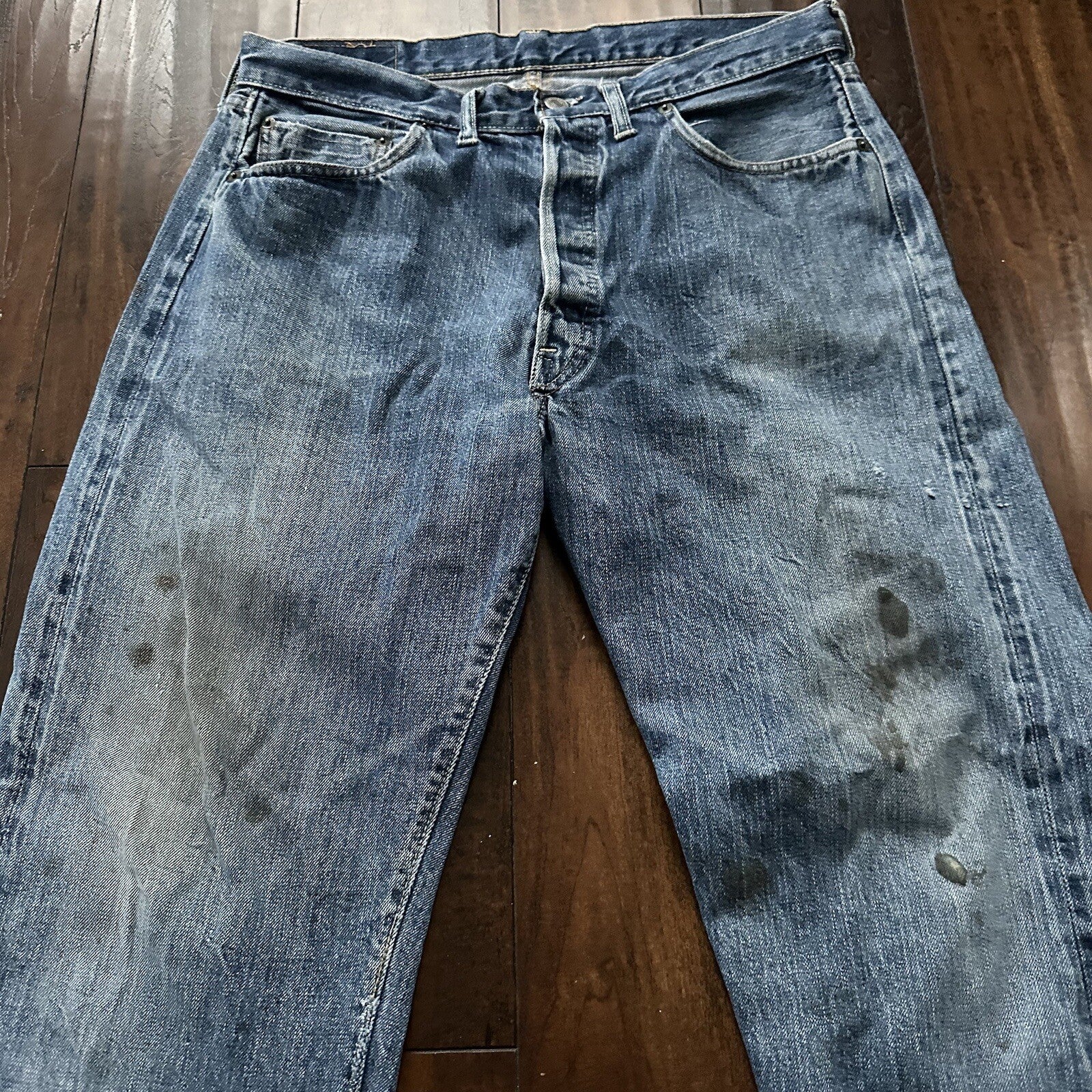 Levis 501 XX Big E True Vintage 60s Redline Selvedge Denim Jeans 1960s 32x28 31