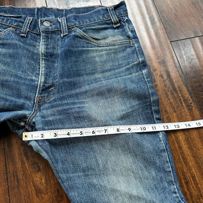 VTG 80s Levis Orange Tab 646 Bell Bottom Flares 33x31 Act 31x30 1980s 501