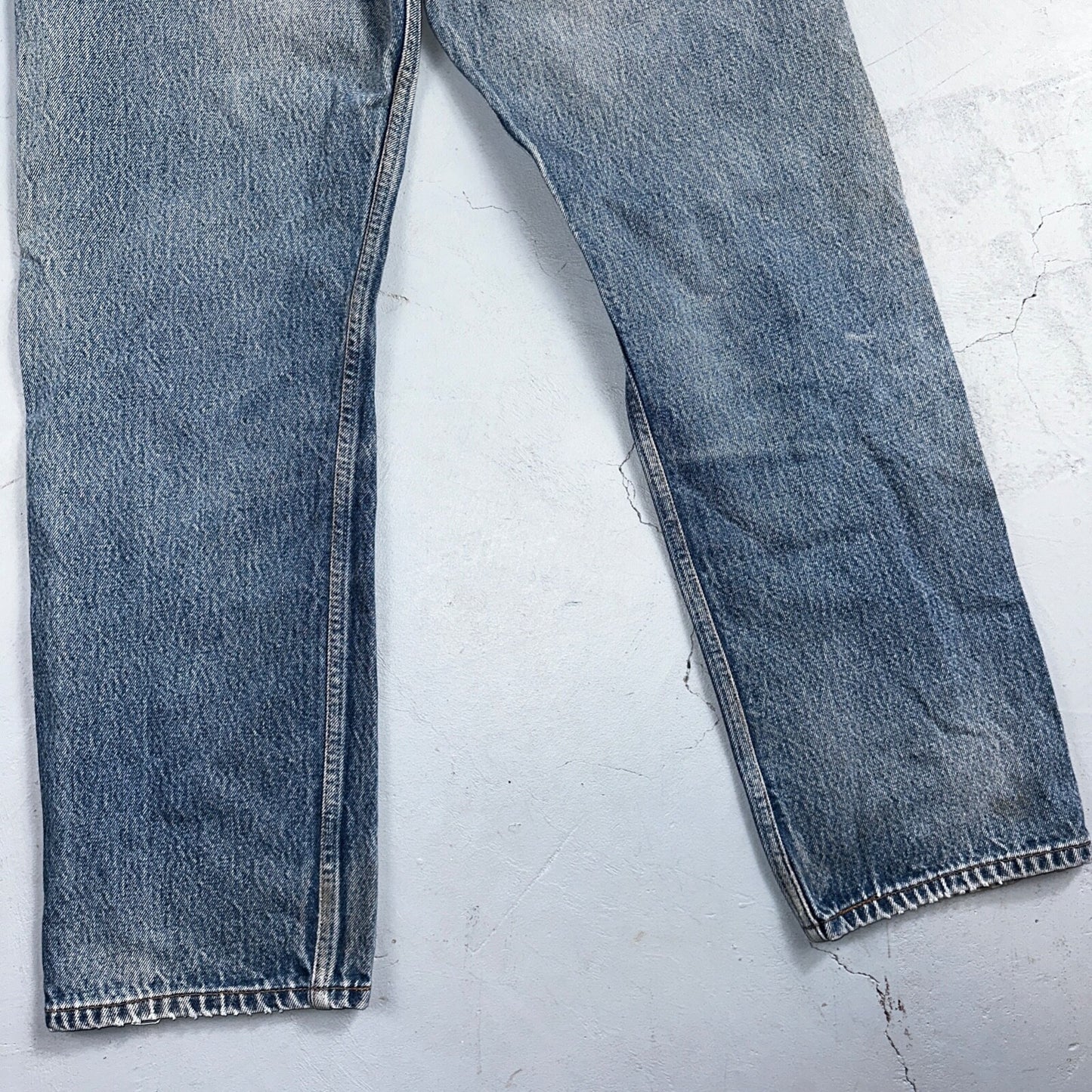 Levis 501 Vintage Y2K Mexico Straight Leg Jeans 34x33 90s Med Wash Act 32x29