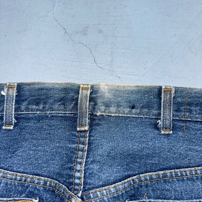 Levis 501 Vintage 80s USA XX Straight Leg Jeans Blue Light Wash 40x33 Act 38x29