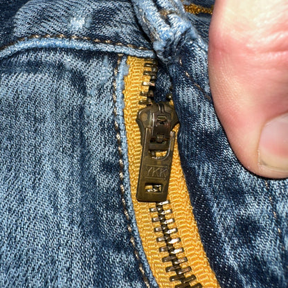 Ariat Rebar Jeans Men's 40x30 Blue M4 Low Rise DuraStretch Edge Boot Cut Western