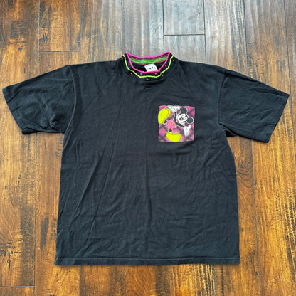 Mickey Mouse Disney USA 90s Single Stitch Vintage T Shirt Cute Funny Land Tee