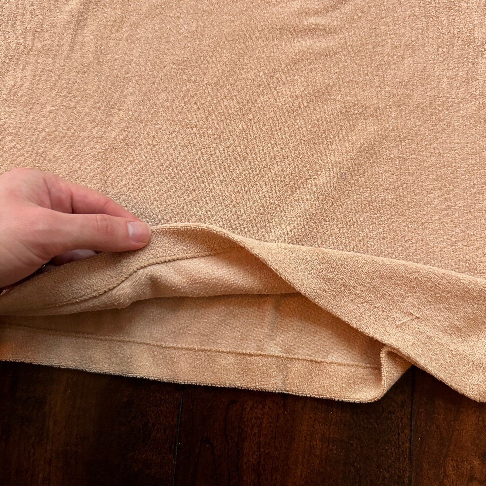 VTG Mens HUK-A-POO 70s Terry Cloth Knit Polo Shirt Rockabilly XL 1970s Cotton