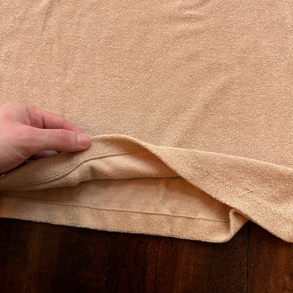 VTG Mens HUK-A-POO 70s Terry Cloth Knit Polo Shirt Rockabilly XL 1970s Cotton