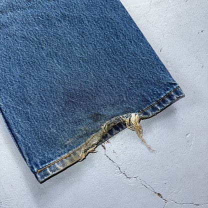Levis 501 Vintage Y2K XX Straight Leg Jeans Blue Med Wash 42x32 Act 38x28