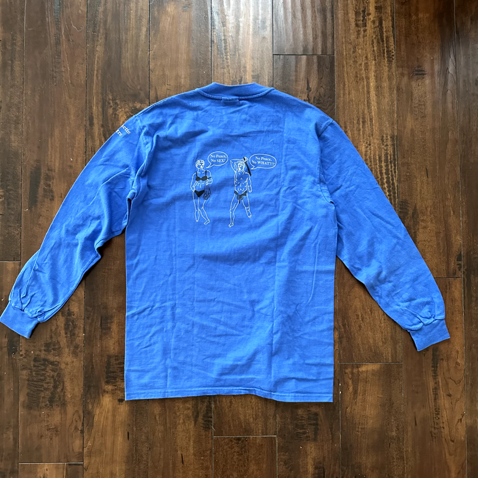 Humor Vintage T Shirt Willamette University Salem Oregon Theatre Lysistrata Rap