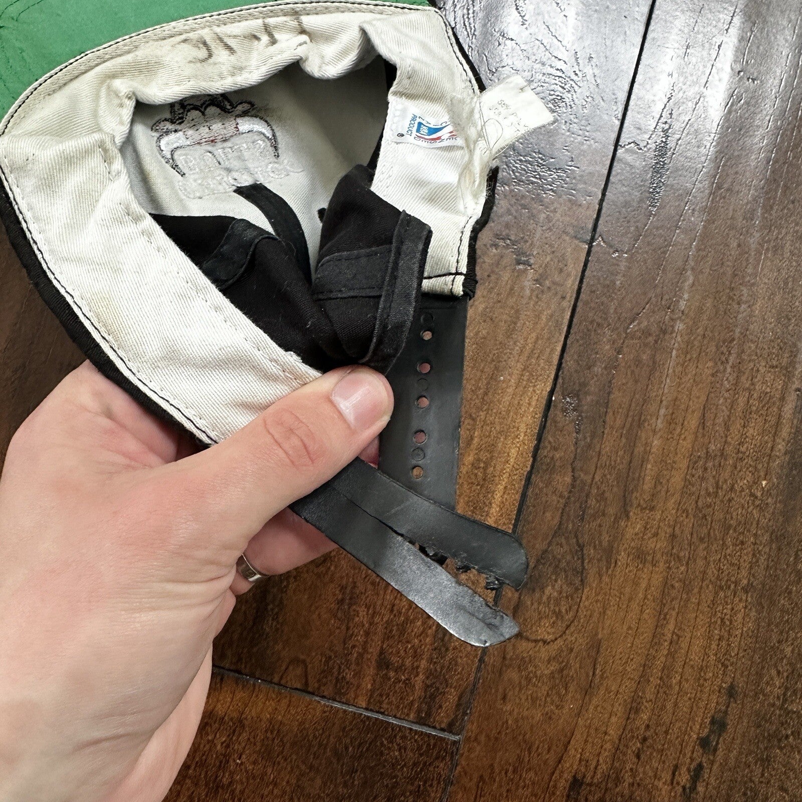 Chicago Bulls | NBA | Vintage Hat SnapBack 90s Micheal Jordan Pippen Broken