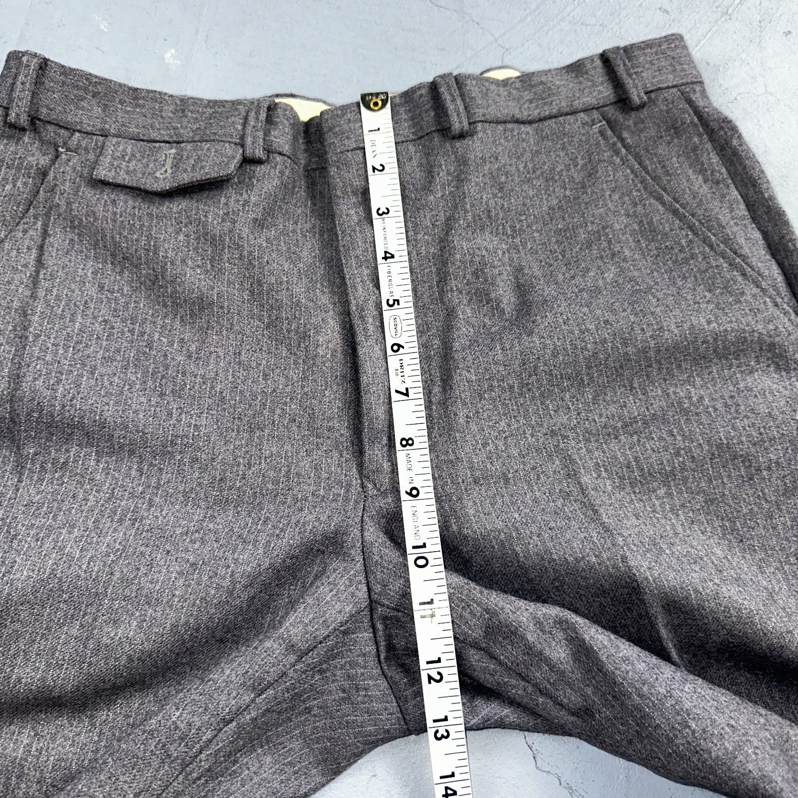 VTG Mens 2 PC Suit 41 Jacket Coat Pants Gray Rockabilly 80s Egon Von Furstenberg