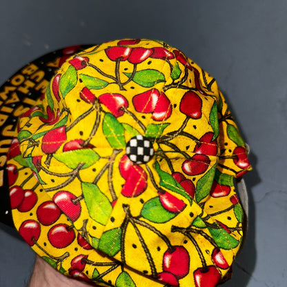 VTG Life is Just a Chair of Bowlies Mary Engelbreit Adjustable Hat Cap Rare 90s