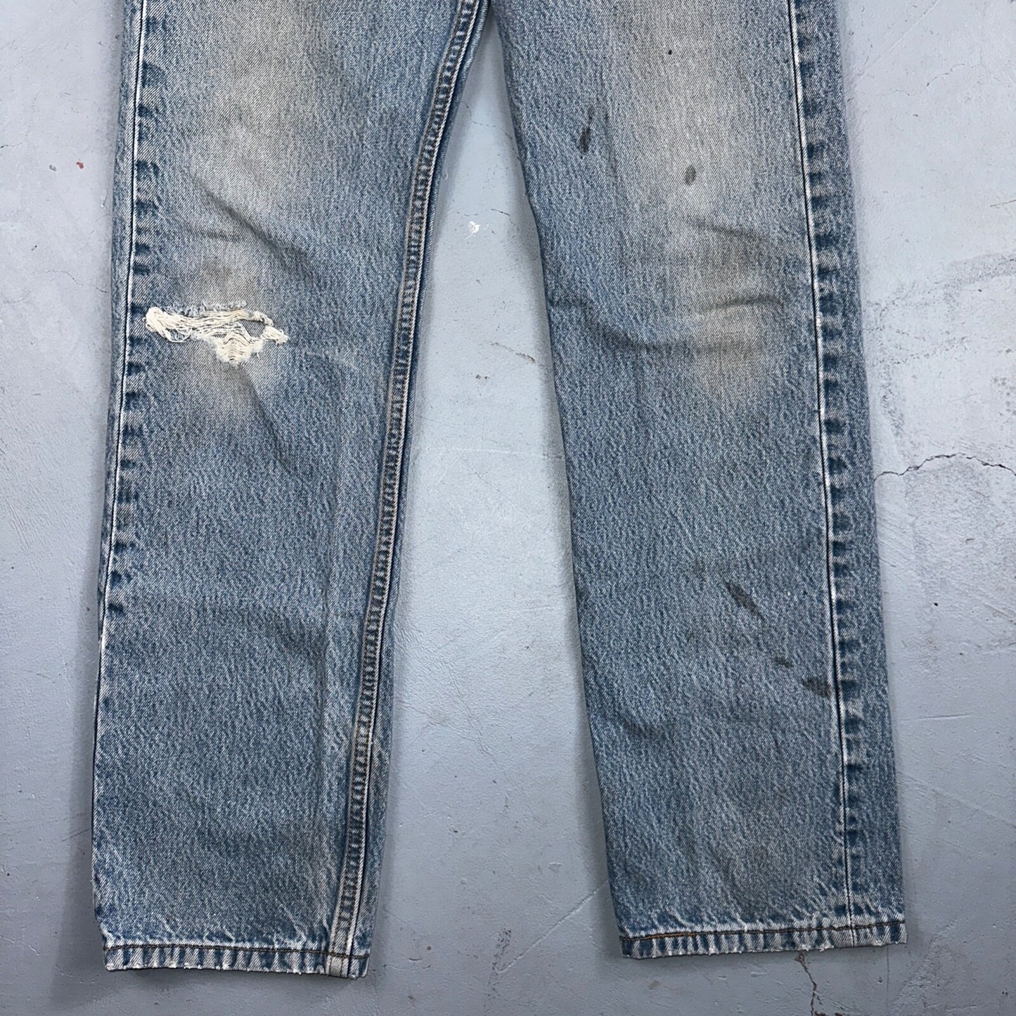 Levis 501 Vintage Y2K XX Straight Leg Jeans 33x36 Light Wash 2000s Act 31x32