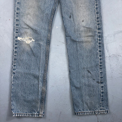 Levis 501 Vintage Y2K XX Straight Leg Jeans 33x36 Light Wash 2000s Act 31x32