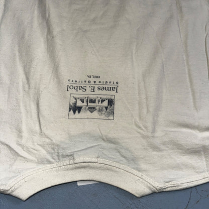 Ship Art James E Sabol Y2K 90s T Shirt Erie Pennsylvania Voyage Home Photo Rap