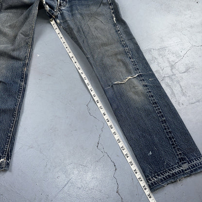Levis 501 Big E Vintage 60s Redline Selvedge USA XX 1960s Jeans 30x32 Ac 28x28