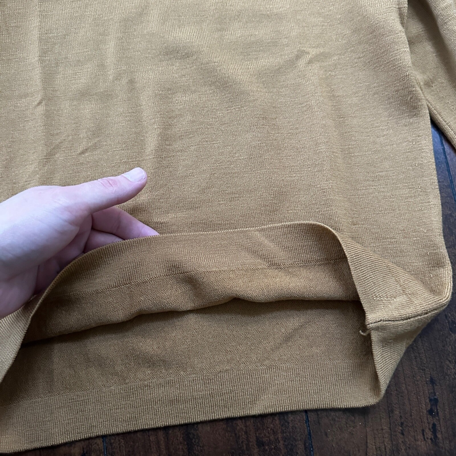 VTG 60s Pendleton Women’s Brown Pullover Sweater Long Sleeve Virgin Wool Size 36