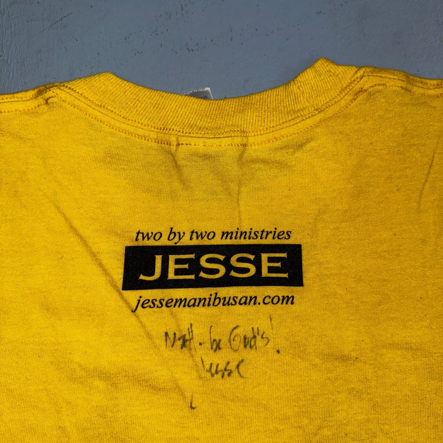 Smiley Face Y2K VTG T Shirt Jesse Manibusan Nirvana Grunge Yellow Funny Cute Ban