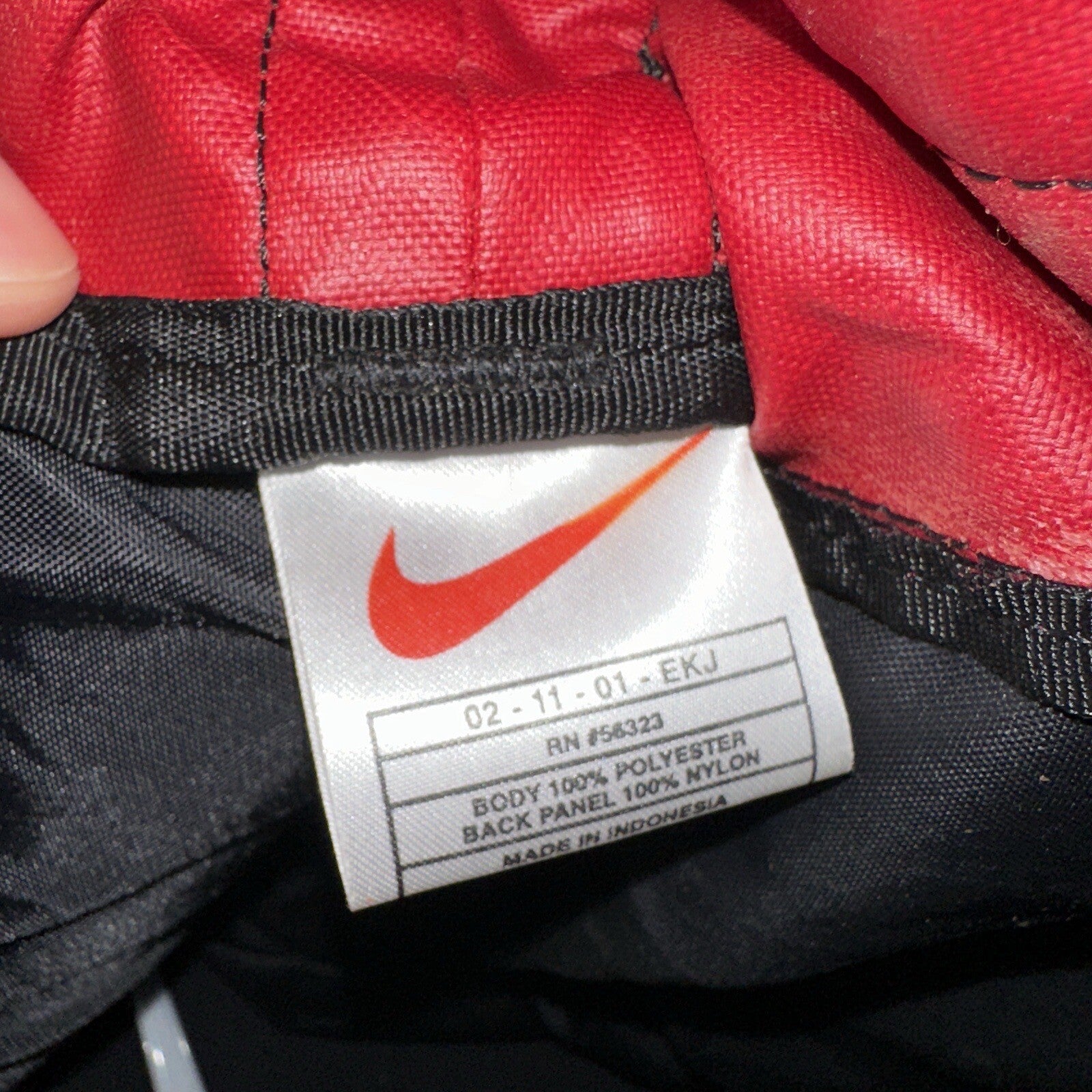 Nike ACG Duffle Bag Gym Travel Rare VTG 1990s Hike Basketball JORDAN 90s Bred