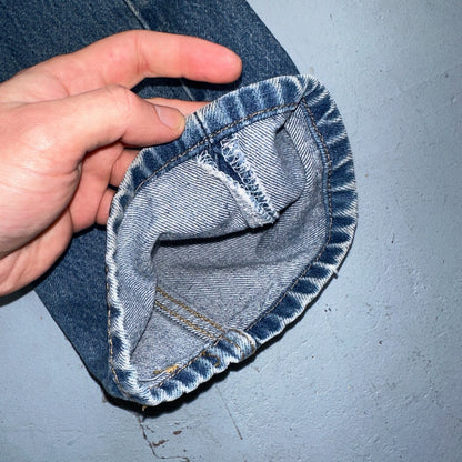 Levis 501 Vintage Y2K XX Straight Leg Jeans 90s Blue Med Wash 34x36 Act 31x31