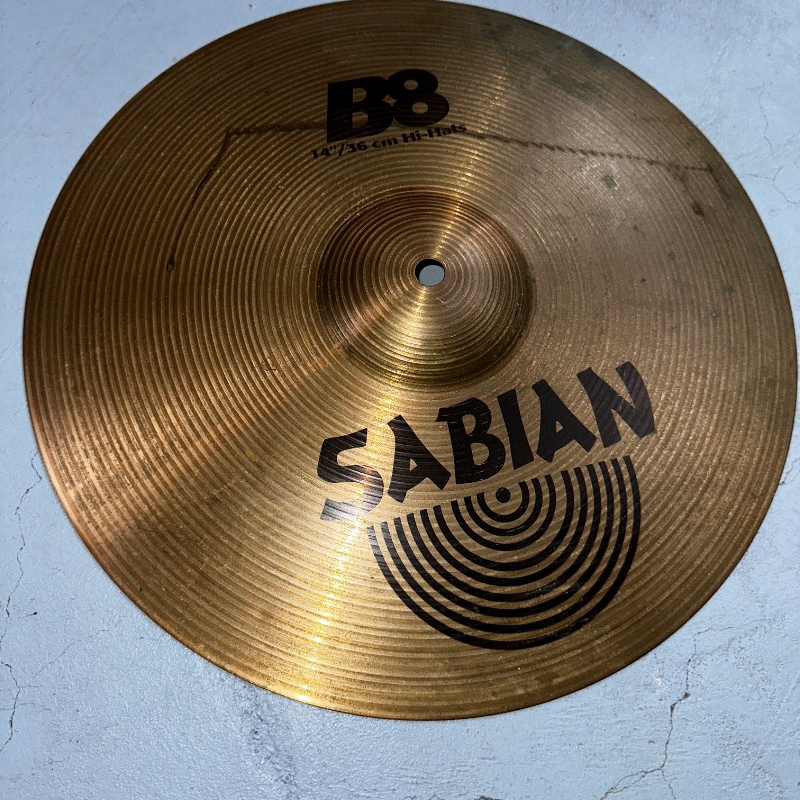 SABIAN B8 18" Crash Ride Cymbal 14" Hi Hats Set Collection Pair Top Bottom