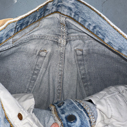 Levis 501 Vintage Y2K Europe Straight Leg Jeans 27x32 90s Light Wash Act 24x30