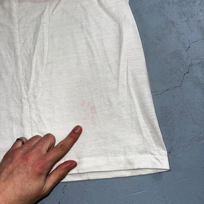 Miller High Life Ringer 80s Promo VTG T Shirt Rare Graphic Single Stitch Beer