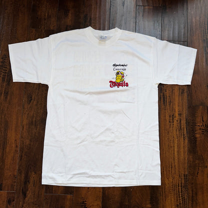 Tequila Funny One Two Floor Vintage T Shirt Y2K Cancun Bar Drinking Alcohol XL