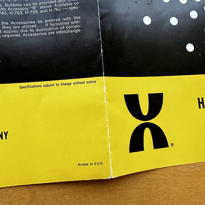 George Nelson Howard Miller Lighting Advertisement Print 1950s 50s Bubble Ad