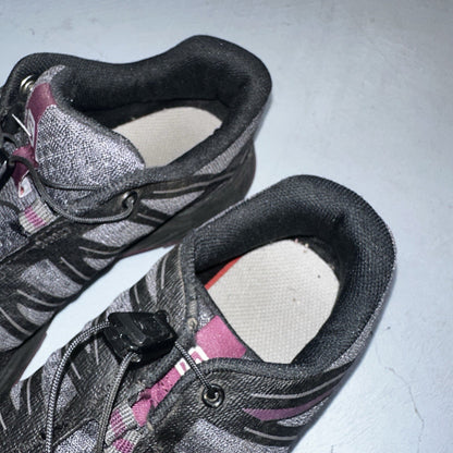 Salomon Ortholite Women's Cross Training Running Shoes - Size 7 Charcoal/Plum