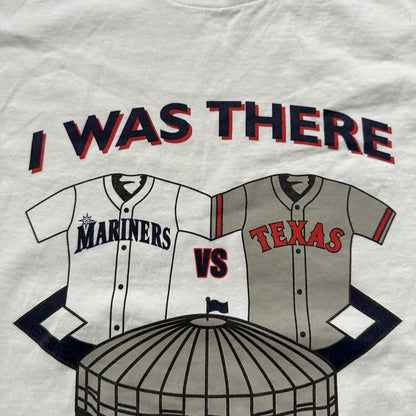 Marines Vs Texas I Was There Vintage T Shirt White 1999 Wade Cook Oregon 90s