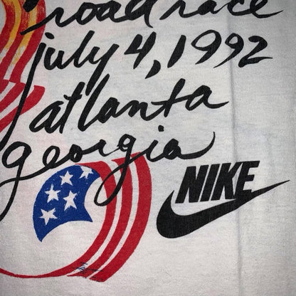 Vintage Nike T Shirt Mens XL Peach Tree Georgia Atlanta America 1992 July 4 USA