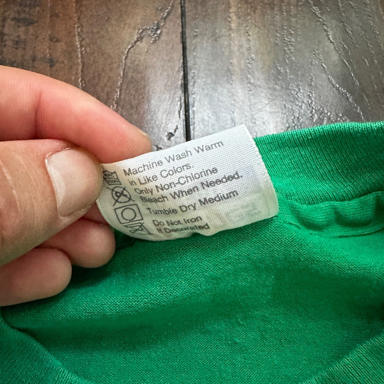 Dallas Oregon Vintage T Shirt Green Lucky Style 80s Hanes USA PDX Portland