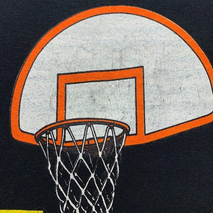 Vintage Nike T Shirt USA Rare Basketball Jordan Funny Owl Shot Cartoon Rap 90s