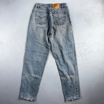 Levis 560 Vintage 90s Canada Red Tab Loose Fit Tapered Leg Blue Jeans 31x34
