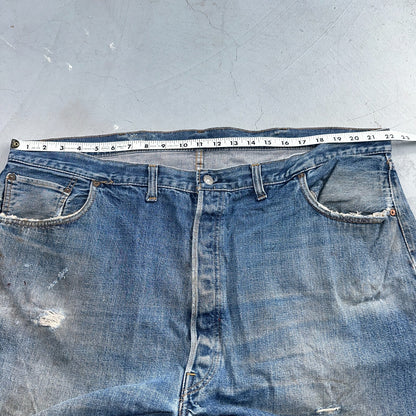 Levis 501 Vintage 70s SS Redline Selvedge USA XX Jeans Med Wash 48x30 Act 44x27