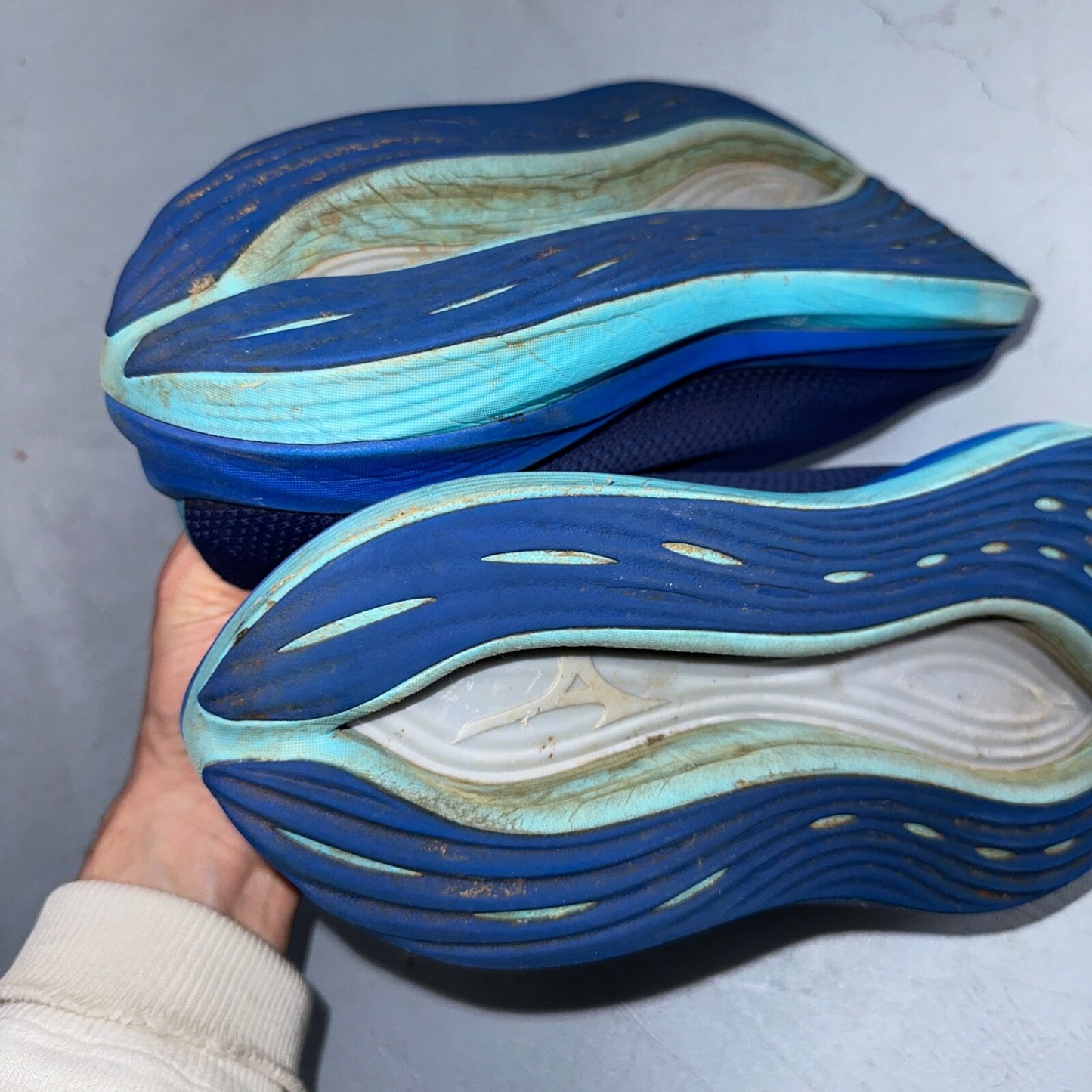 Mizuno Mens Sneakers Blue Size 11 Neo Vista Running Breathable Comfort Light