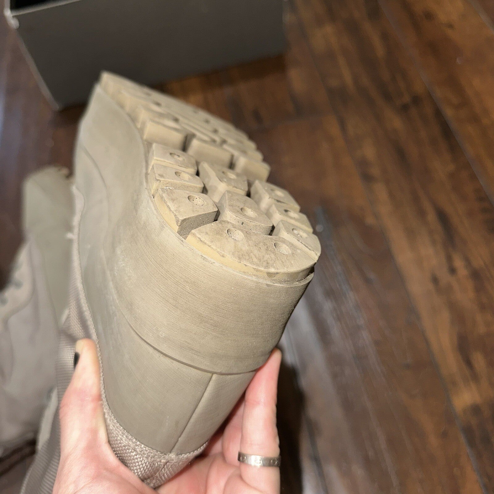 adidas Size 8.5 Yeezy 950 Moonrock Boots - AQ4829 - USED - Rare 2015 OG release