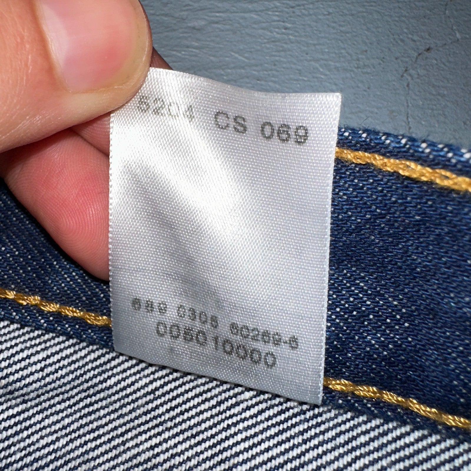 Levis 501 Vintage Y2K 90s XX Straight Leg Jeans Blue Dark Wash 36x40 Act 34x35