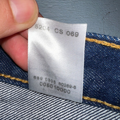 Levis 501 Vintage Y2K 90s XX Straight Leg Jeans Blue Dark Wash 36x40 Act 34x35