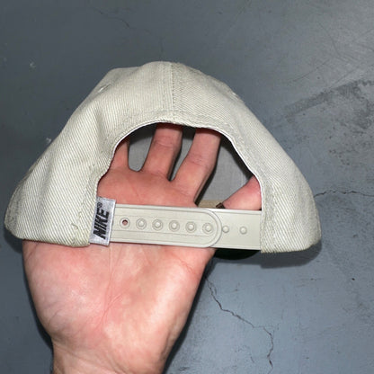 Nike Vintage Hat Cap Strap Back Swoosh Mesh Panel Tailwind Mens 90s Basic