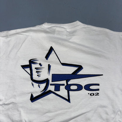 Star Radio Y2K TOC 2002 VTG T Shirt Oregon Music Band Singer Audio Cool Hanes