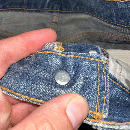 Levis 501 Big E Vintage 60s Redline Selvedge USA XX 1960s Jeans 66 Act 26x25