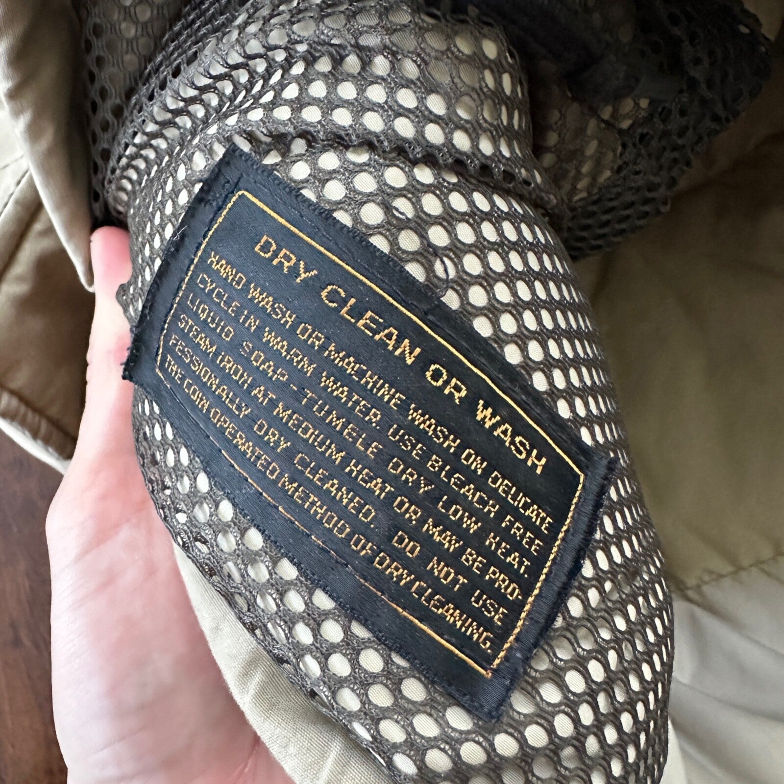 Vintage 1970s 1980s Eddie Bauer Goose Down Puffer Parka Jacket Tan Men's L 70s