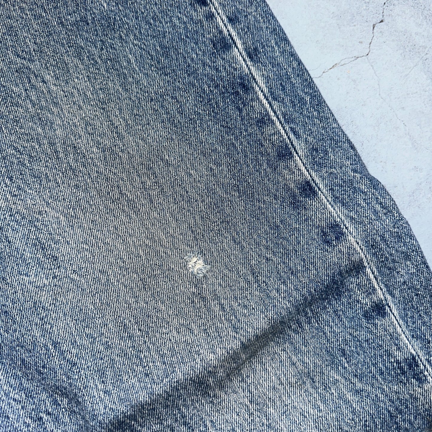 Levis 501 Vintage 90s Mexico Straight Leg Jeans Blue Light Wash 38x30 Act 37x31